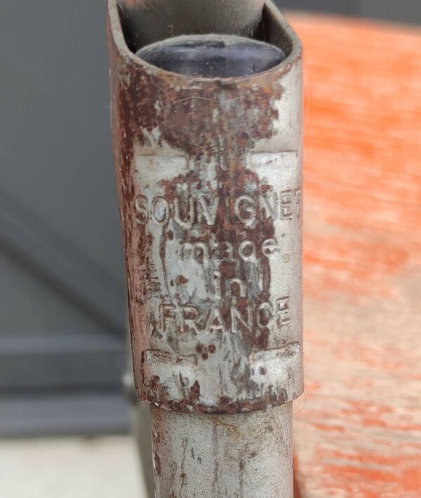 3 chaises pliantes années 1960 Souvignet