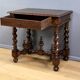 Small Oak Desk Table, Louis XIII Style – Mid-19th Century