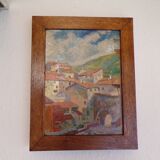 Ancien tableau provençal