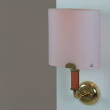 Pair of wall lamps Murano Vetri, Italy 1960s