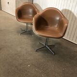 Pair of armchairs La Fonda design Charles Eames