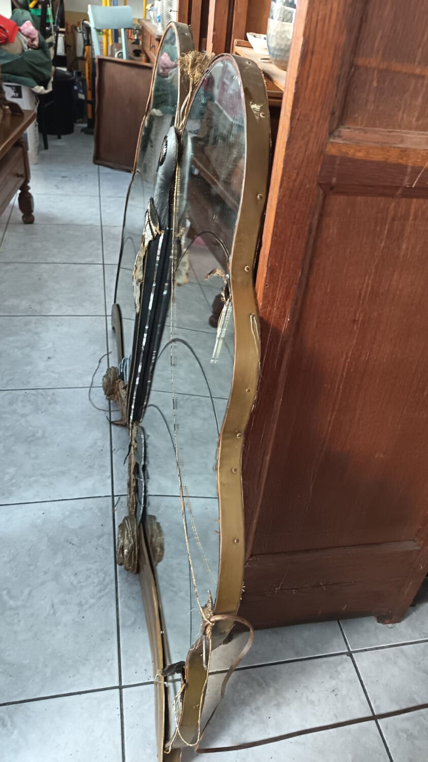 Miroir papillon 1970