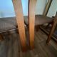 4 Chaises marrons
