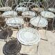 12 chaises Fermob 1900 et table Montmartre