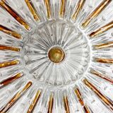 Herda glass wall lamp or ceiling lamp, 1970’s