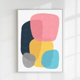Abstract art print. A2 (42x59.4cm)