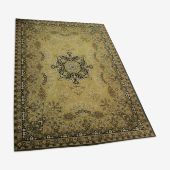 Carpet, Quality Shiraz, 240 x 170, green and gold