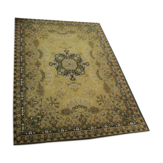 Carpet, Quality Shiraz, 240 x 170, green and gold