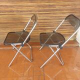 2 folding chairs in plexi , Itialienne , 2inn in Lissone