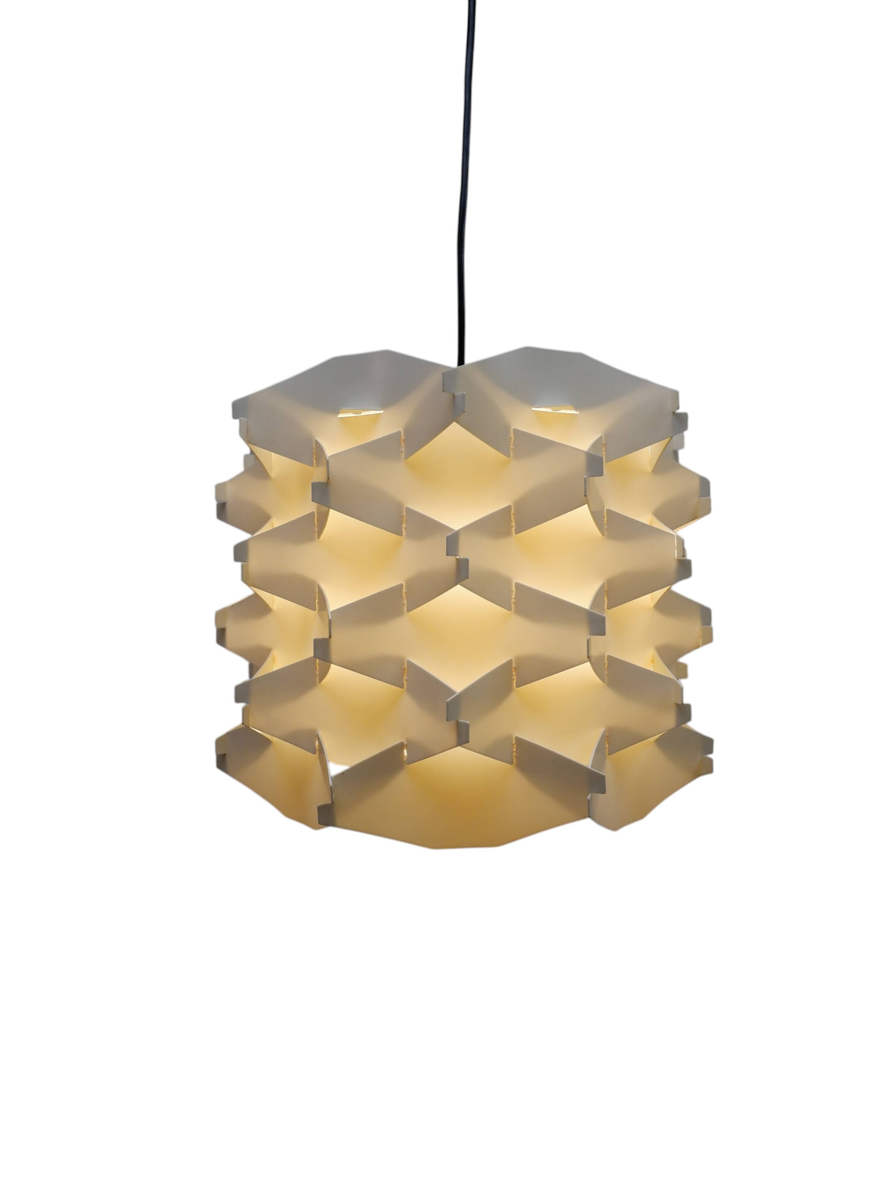Cosmo space age hanging lamp, Danish 1960s