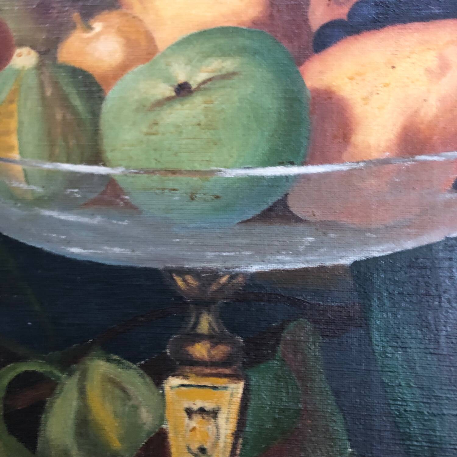 Oil on canvas still life 1924
