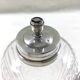 Flacon de toilette cristal et argent Saglier Frères