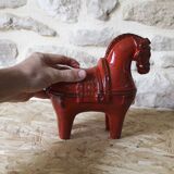 Ceramic horse by Aldo Londi