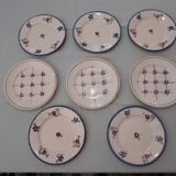Plates Sarreguemines Digoin and Badonviller