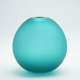 Cenedese Murano spherical vase 1970s