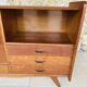Oak storage unit, splayed legs circa 1950s