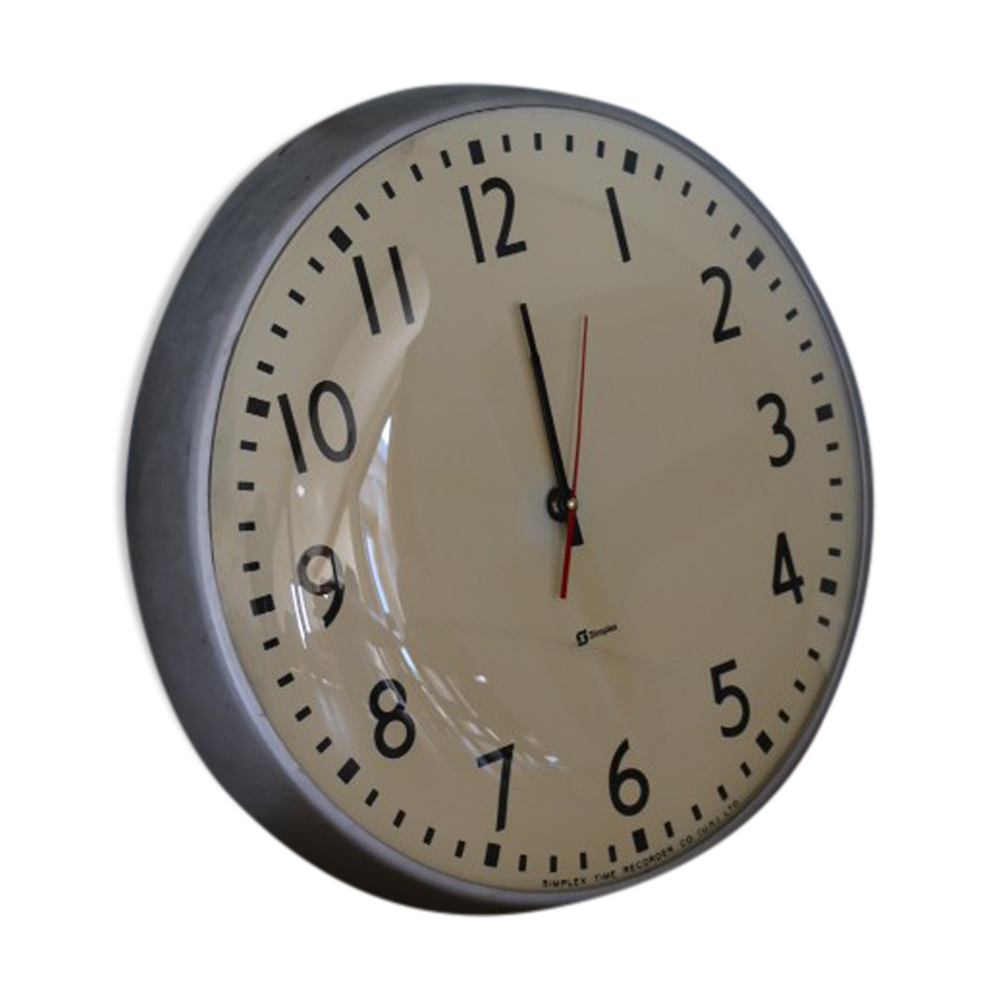 format simplex wall clock