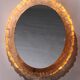Oval Bathroom Wall Mirror with Lighting and Plexiglass Edge - Hillebrand