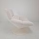 Restored Artifort F518 Lounge Chair by Geoffrey Harcourt in Bouclé Fabric,