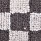 9x11 Brown & White Checkered Moroccan Rug, 269x349Cm
