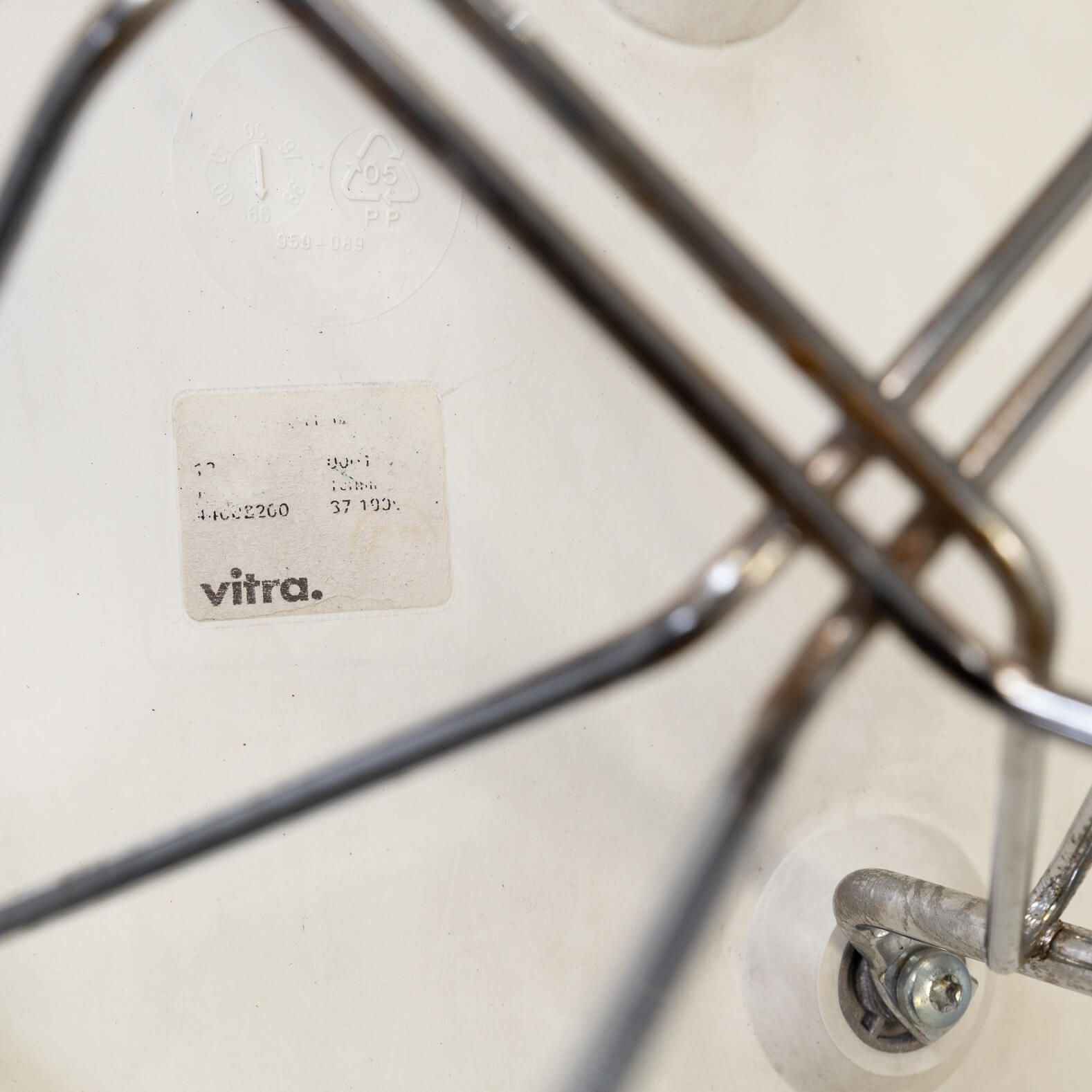 Charles & Ray Eames ‘DSR’ dining chairs for Vitra, 90