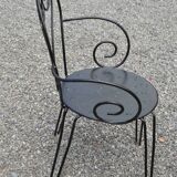 Wrought iron garden set