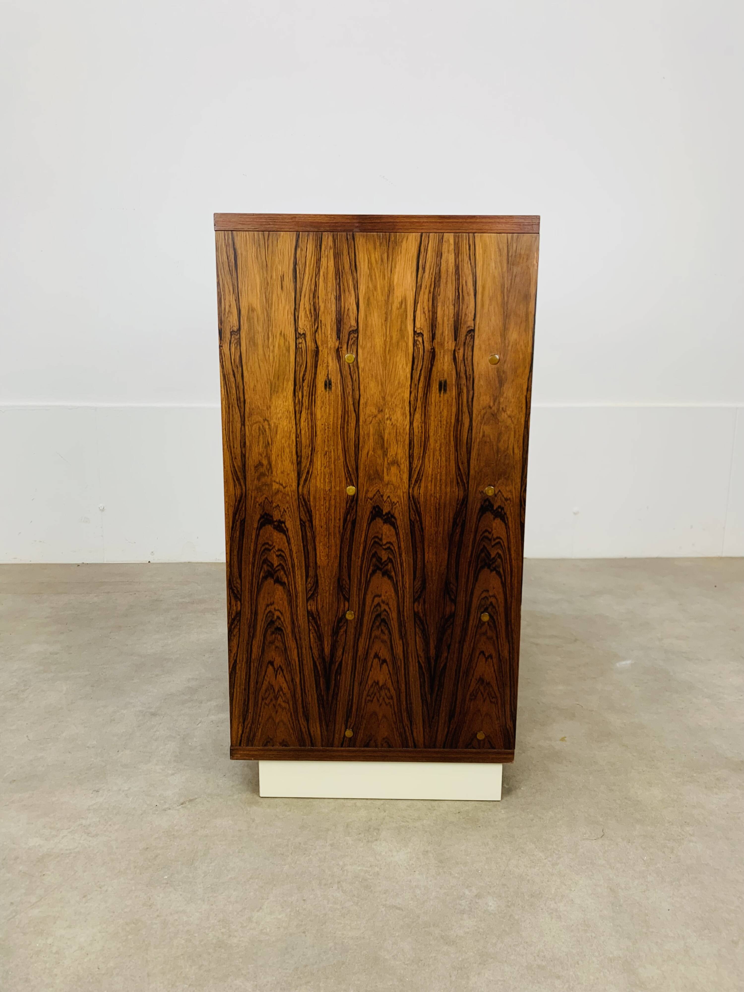 Rosewood chest of drawers from the 70s