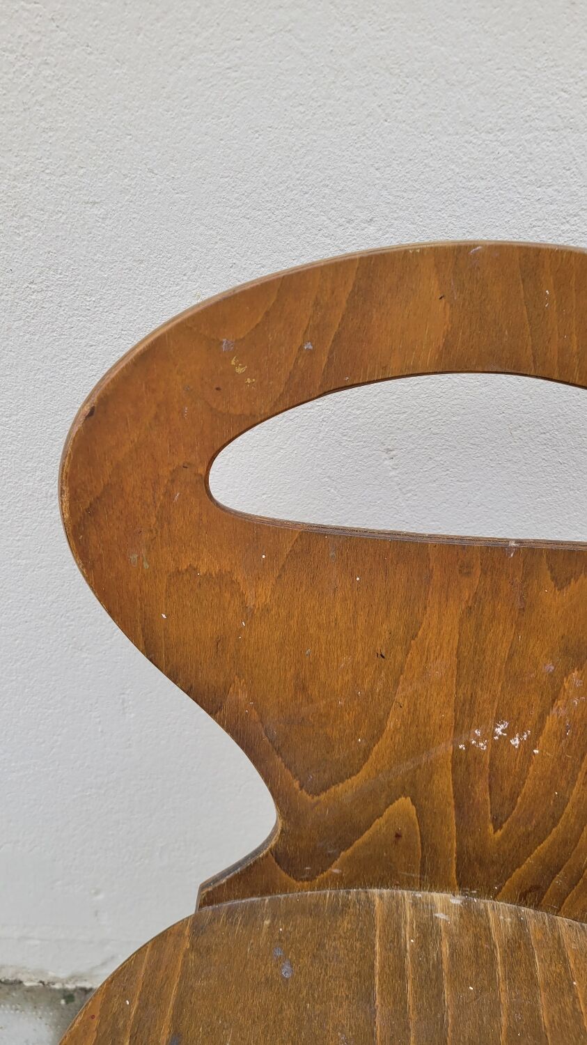 Baumann vintage ant model bistro chair - 1950s