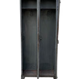 1940s industrial workshop locker room