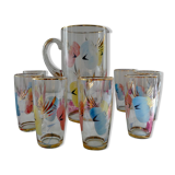 Service glasses and carafe