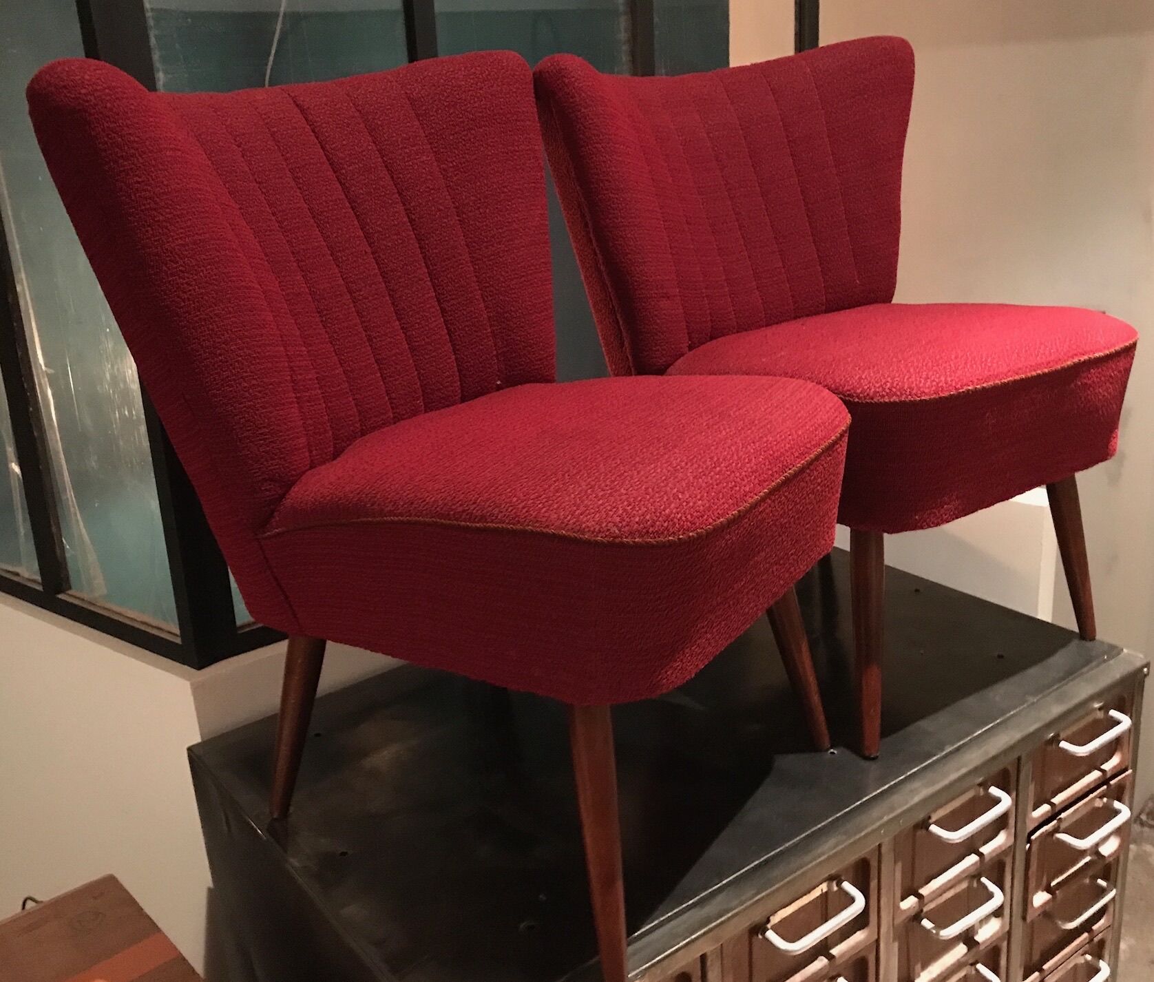 Pair of armchairs cocktail