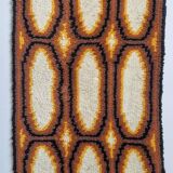 mall rug/carpet/wall tapestry from the mid-century Ege Rya, Denmark, 1970s