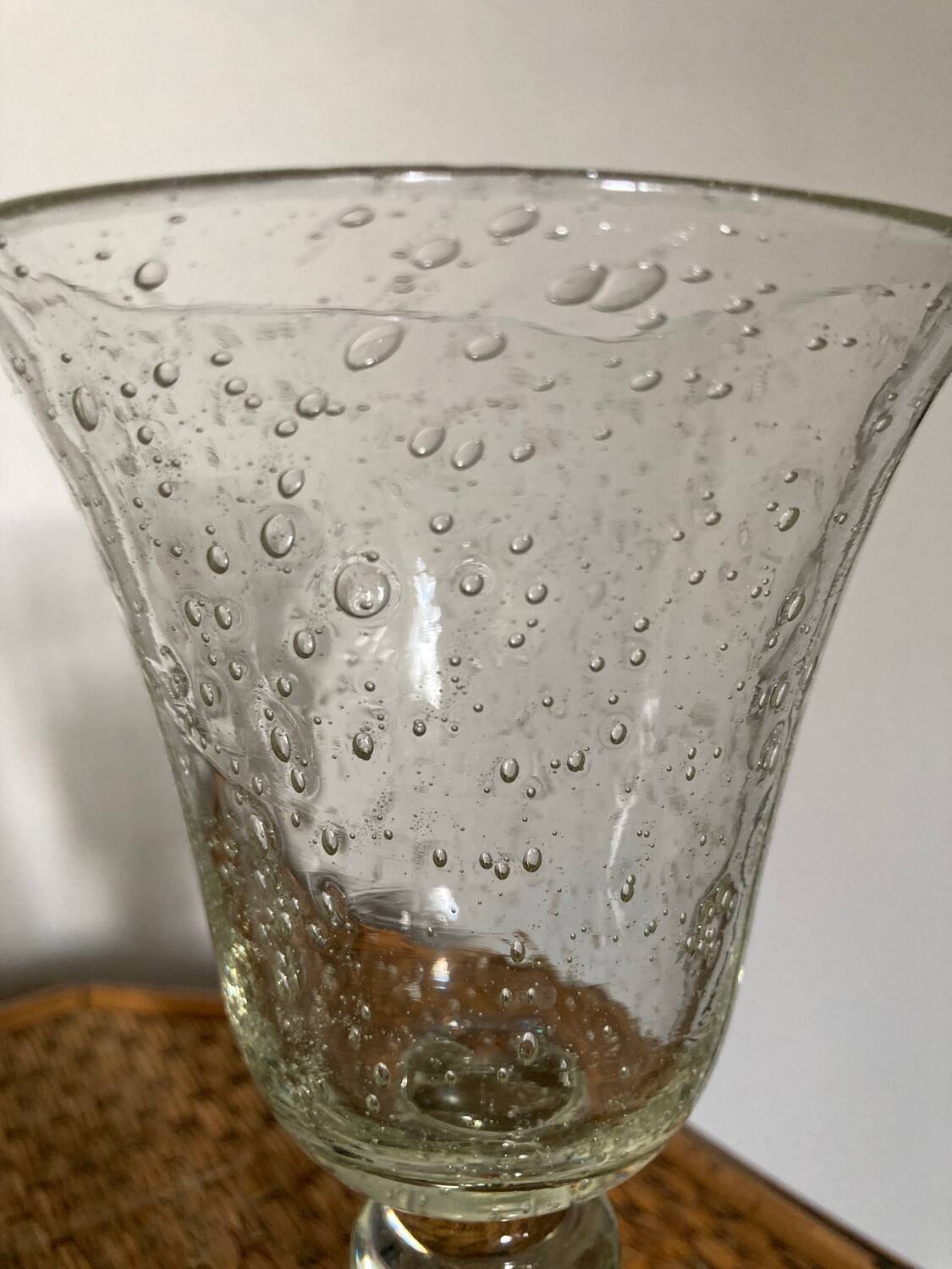 2 Biot glasses