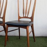 6 Danish chairs in rosewood "Ingrid" – Niels Koefoed