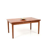 Old Børge Mogensen extendable dining table in teak & oak by FDB