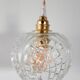 Vintage globe pendant lamp