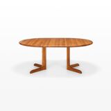 Extendable Dining Table in Solid Oak by Niels O. Møller, 1960s