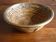 Bauhaus DLG rattan and brass bowl by Italian Gabriella Crespi