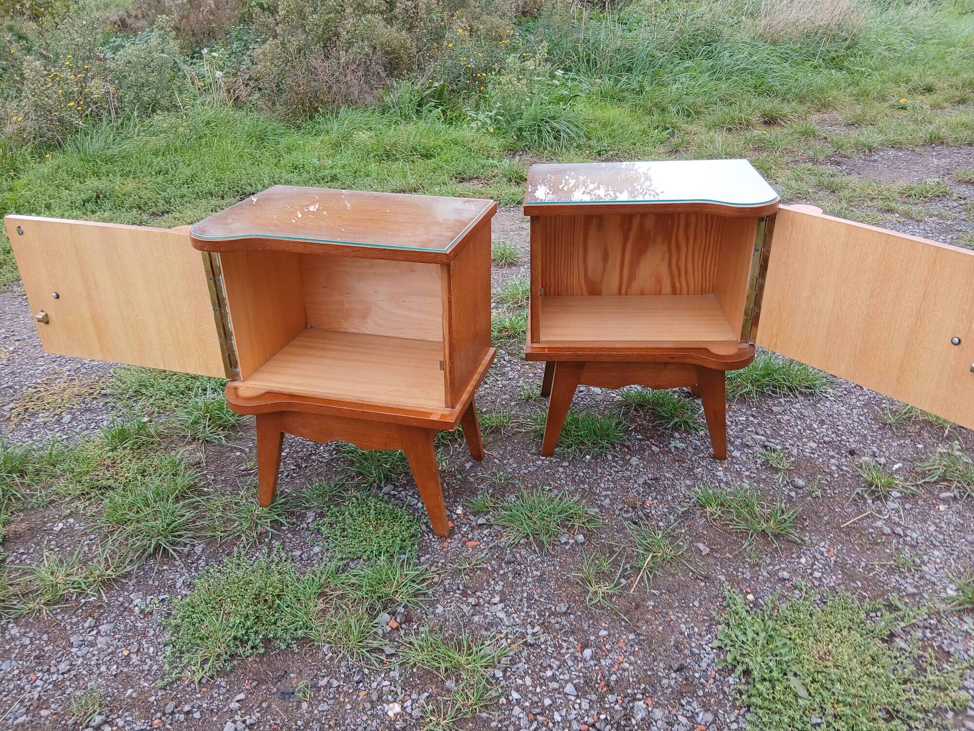 Art Deco bedside tables