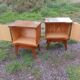 Art Deco bedside tables