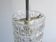 Erco plexiglas hanging lamp 1970