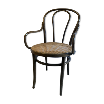 Curved wood chair mod. 1018 by M. Thonet - mid. 20th