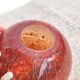 Bruno Evrard blown glass ball lamp