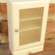 Old toilet cabinet, wooden pharmacy