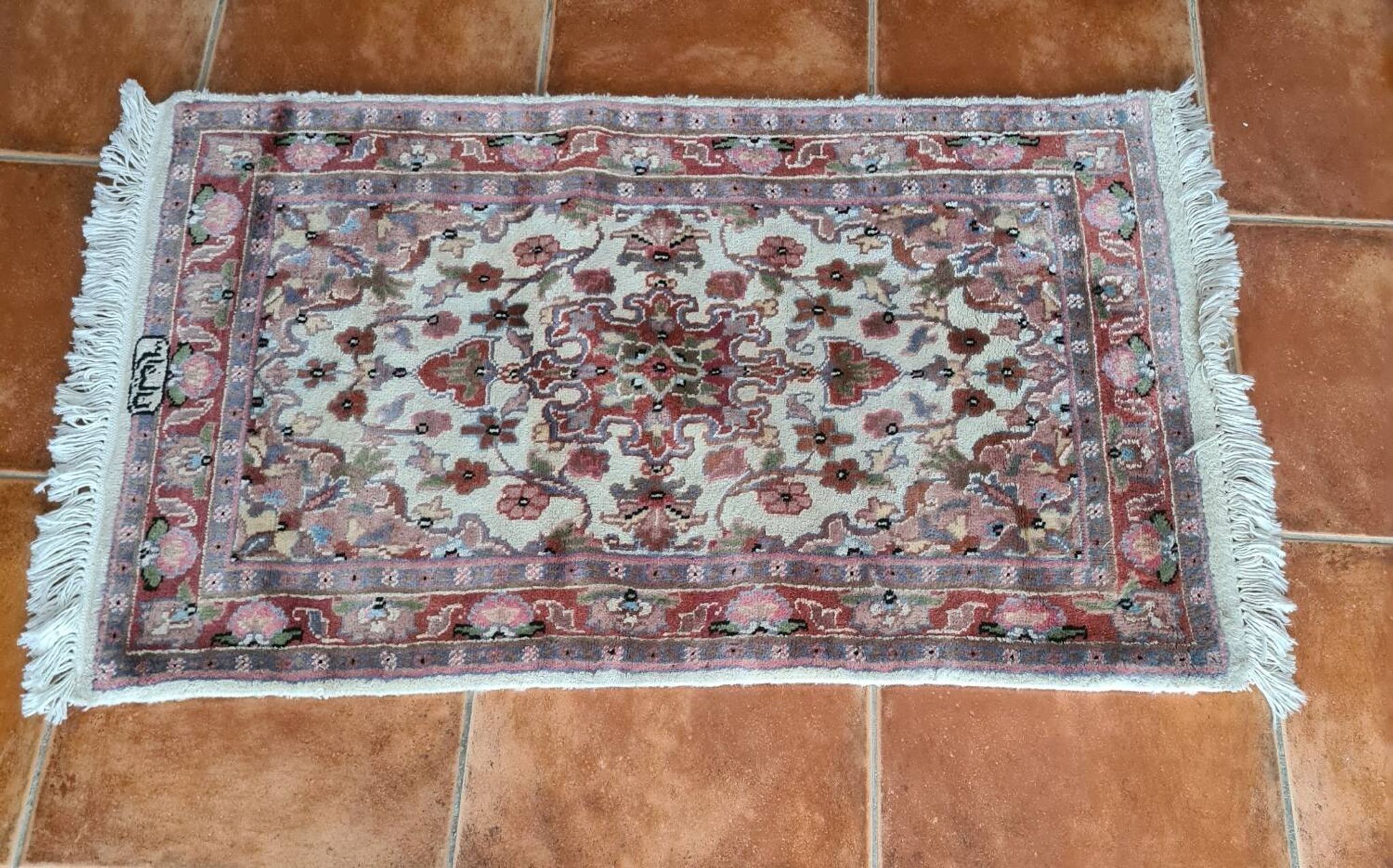 Iranian carpet & Bukhara palace handmade wool/silk