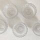Set of 6 fruit bowls Ittalia 1970s Diameter 11.2 cm