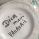Large ceramic tea service signed Vallauris, vintage 1960.