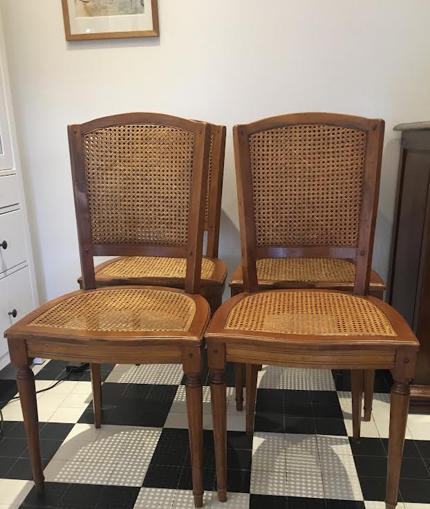 4 chairs " roche et bobois "