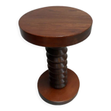 Vintage round sidetable