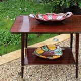 Vintage serving roller table